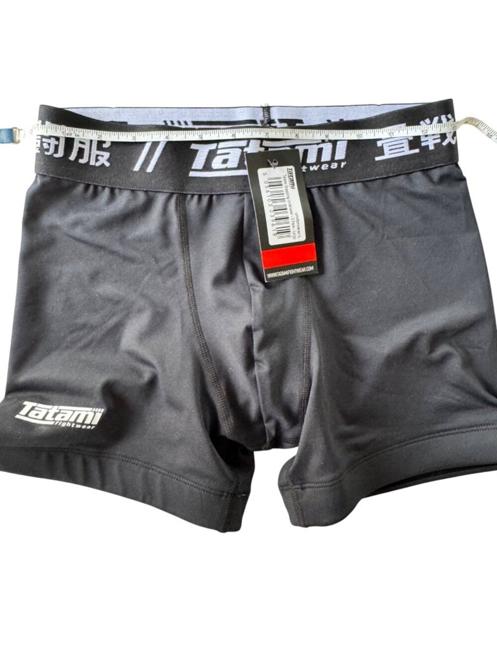 Tatami Fightwear Mens Grappling Underwear Black Suze L Stretchy Breathable 1 Pr